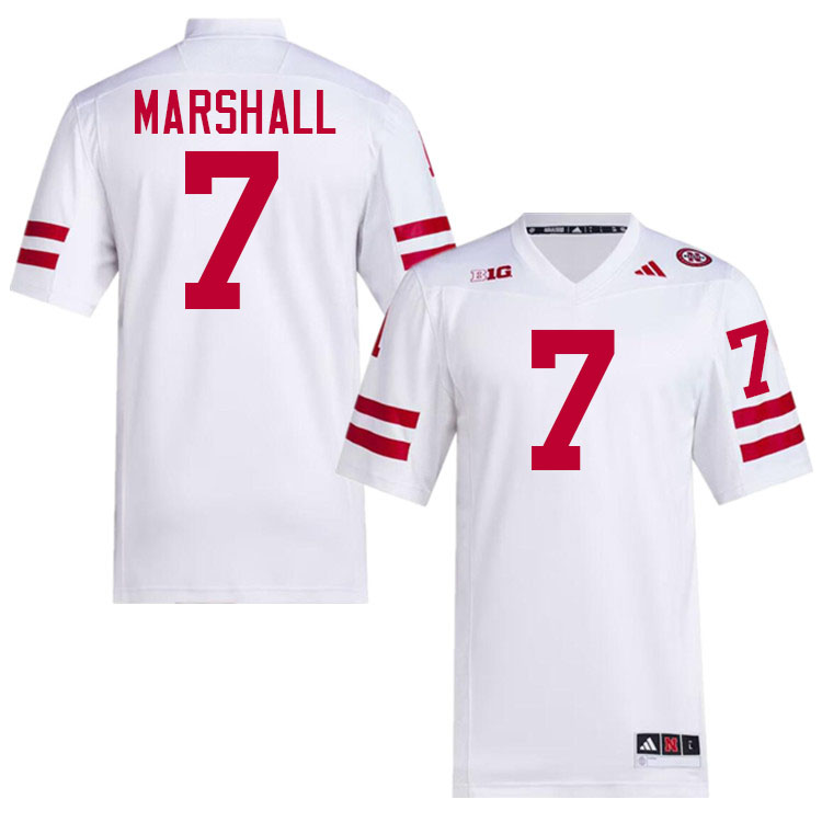 Andrew Marshall Nebraska Jersey,Nebraska Cornhuskers Football Uniforms,Jersey-White